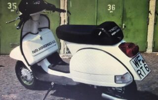 Vespa T5 Weiß