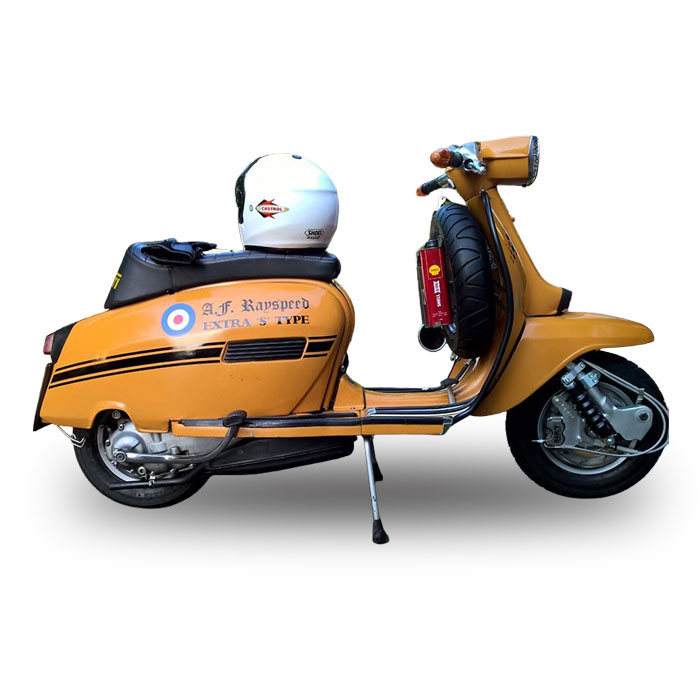 Service für klassische Lambretta Roller - Kundenfahrzeuge