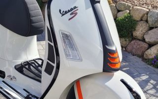 Vespa GTS Umbau Frontansicht