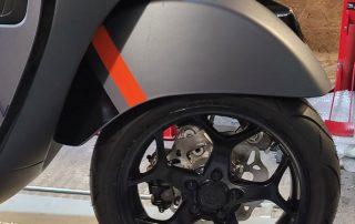 Vespa GTS mit MP3 Felgen